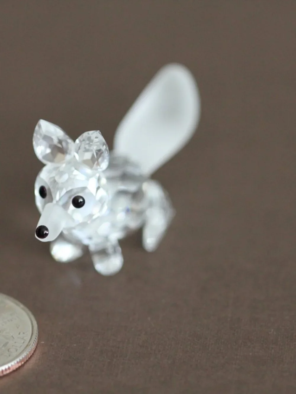 Vintage Swarovski Crystal Fox